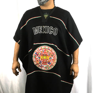 Mexican Patriot Poncho Poncho Import White Soccer 