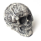 Medium Resin Skull Pura Cultura Medium Ollin Skull 