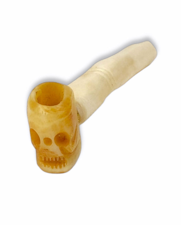 100% Bone Pipe Pura Cultura Mini Skull 