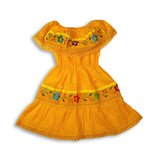 Little Girls Campesinos Dress Dresses Pura Cultura Yellow 0 
