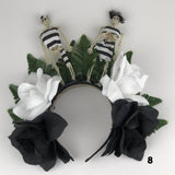 Flower Crown - Mexican Headpiece Headband - Day of the Dead, Dia de los Muertos Flower Crown Import 8 