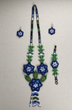 Shakira Jewelry Set - Earrings, Necklace, Bracelet - Mexican Indigenous HandMade Necklace Import 
