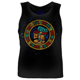 Mayan Calendar Black T-Shirt (Men's) Men Shirts Nahua Ollin Tank Top Black S