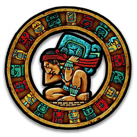 Maya Calendar Sticker Sticker Pura Cultura 