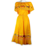 Vestidos Campesinos Olanes Dresses Pura Cultura Yellow 