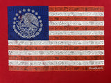 Aztec American Flag Premium T-Shirt - Unisex Pura Cultura 