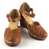 Platform Huaraches Footwear Pura Cultura Chocolate 5 