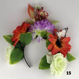 Flower Crown - Mexican Headpiece Headband - Day of the Dead, Dia de los Muertos Flower Crown Import 15 