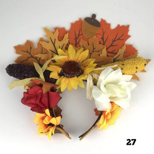 Flower Crown - Mexican Headpiece Headband - Day of the Dead, Dia de los Muertos Flower Crown Import 