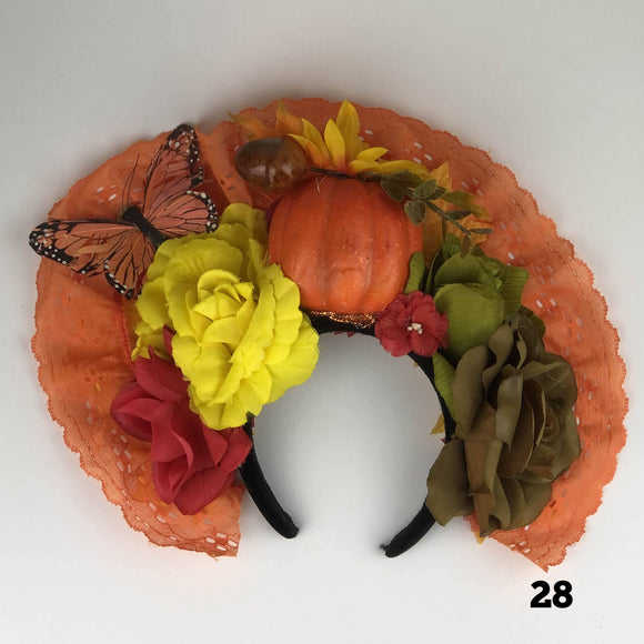 Flower Crown - Mexican Headpiece Headband - Day of the Dead, Dia de los Muertos Flower Crown Import 28 